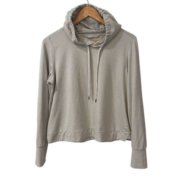 Vuori Tops - Vuori Halo Essential Hoodie Womens Light Heather Gray M Lightweight Pullover
